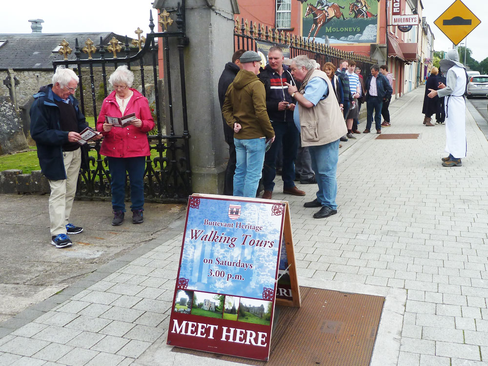 Buttevant Guided Tour Group Church Gates Buttevant