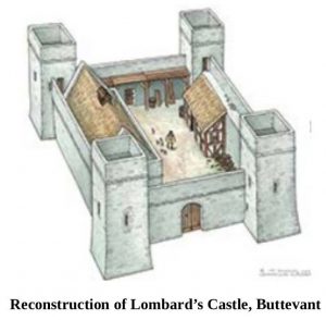 Reconstruction Sketch of Lombard's Castle Buttevant