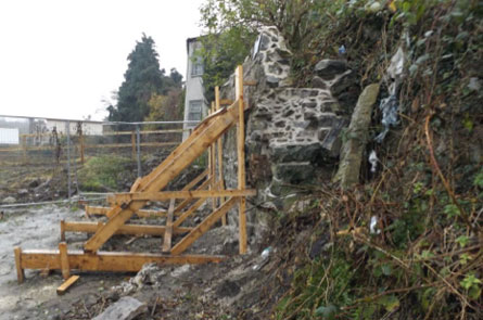 Buttevant Town Wall Section